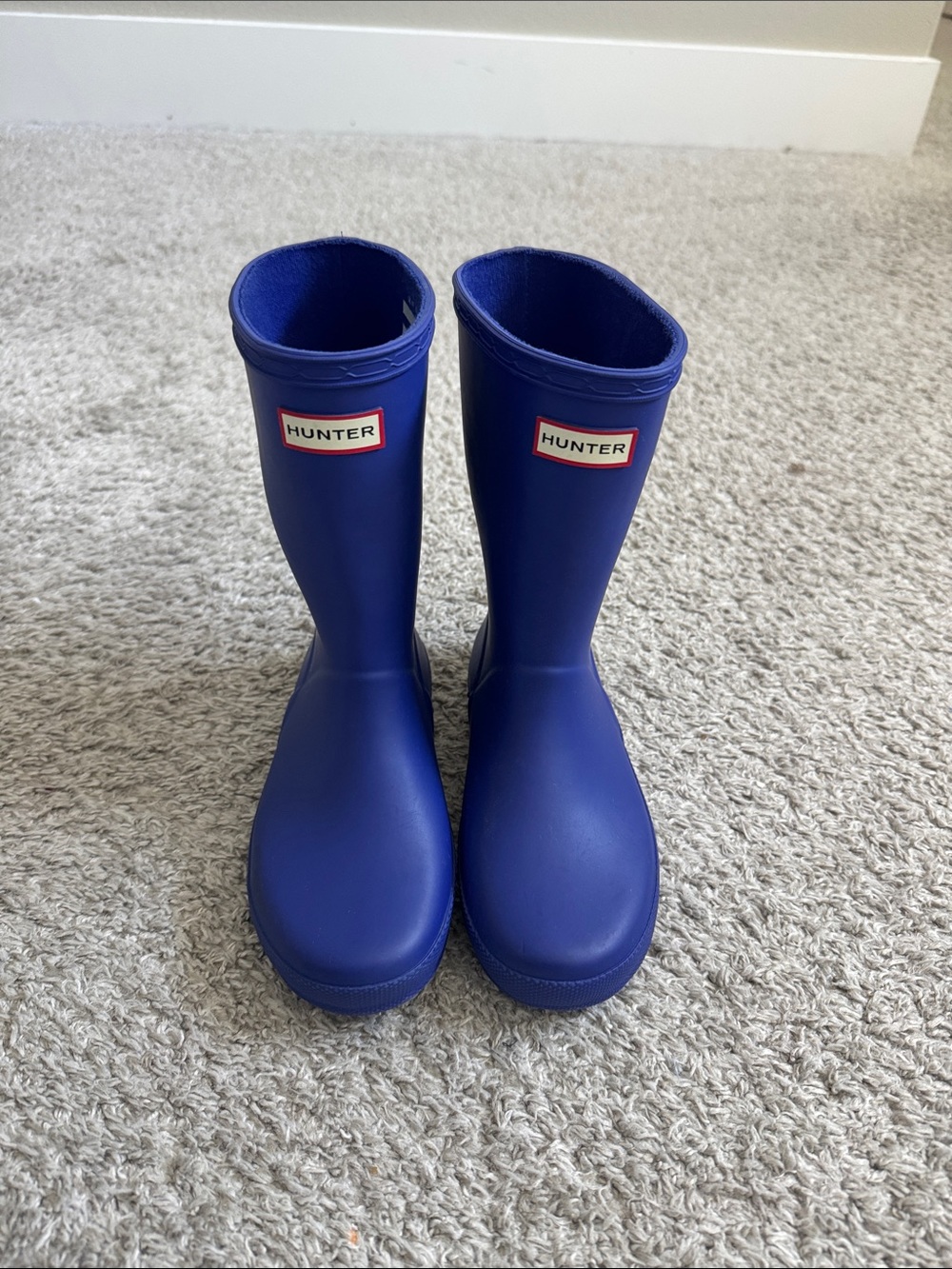 Hunter Kids' Royal Blue Rain Boots